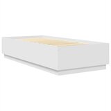  Krevetna konstrukcija Bijela 75 x 190 cm Konstruirano drvo | shoptok.hr