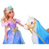  Lutka princeze iz bajke u balskoj haljini + kraljevski konj za kočiju ZA5705 | shoptok.hr