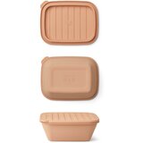 Liewood zložljiva silikonska škatlica za malico franklin tuscany rose/pale tuscany mix | Shoptok.si