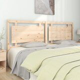 Maison Chic posteljno vzglavje - vzglavna omarica - nočna omarica 205,5x4x100 cm trdna borovina, (21704777) | Shoptok.si
