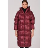 Dewberry Z6680 LADIES SHISH COAT-DARK BURGUNDY | ePonuda.com
