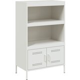  The Living Store Visoka omara bela 68x39x113 cm jeklo - Visoka Omara, (21495605) | Shoptok.si