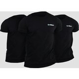 GymBeam Men‘s Basic T-Shirt 3Pack Black Cene