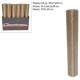  DEKROATIVNA TKANINA 28*270CM ZLATNA DIAMANTI XNA24005721 | Eponuda.ba