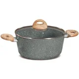 kozica Stone Cook 28cm, 2 ročaja, indukcija, aluminij, prevleka proti prijemanju