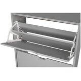 Bonami Essentials Sivi preklopni ormarić za cipele 60x118x24 cm Stelo – | shoptok.hr