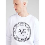 19V69 ITALIA Sweater majica 'BEN' crna / prljavo bijela | shoptok.hr