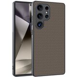CARBON FIBER Texture maska za Samsung Galaxy S25 Ultra - Gold | Eponuda.ba