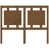 Uzglavlje za krevet boja meda 125 5x4x100 cm masivna borovina | shoptok.hr