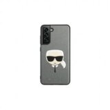 Karl Lagerfeld KLHCS21FSAKHSL za samsung galaxy S21 fe G990 siva zaščita - karls head | Shoptok.si