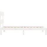  Okvir kreveta bez madraca bijeli 90 x 200 cm masivna borovina | shoptok.hr