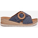 Inblu Wedge Sandals For Women With Decorative Buckle | Shoptok.si
