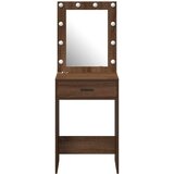  Toaletni stol Smeđi hrast 50 x 41 x 135 cm Konstruirano drvo | shoptok.hr