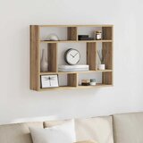  Zidna polica Artisan hrast 75x16x55 cm Konstruirano drvo | Shoptok.si