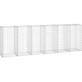  Gabionski zid s poklopcima od pocinčanog čelika 300 x 50 x 100 cm | shoptok.hr