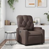 vidaXL Naslanjač rjavo umetno usnje | Shoptok.si