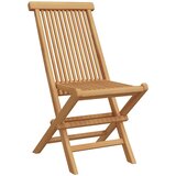  Vrtni set za objed 7 pcs Smeđa Čvrsto teak drvo | shoptok.hr
