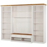 Støraa Bijeli TV set od masivnog bora 288x223 cm Anita – | shoptok.hr
