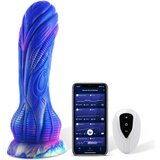 HiSmith WDA025-M Wildolo Silicone Vibrating Monster Dildo with App 24cm Blue-Purple Cene