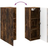 Ormar za montažu na zid Dimljeni hrast 33 x 34,5 x 90 cm | shoptok.hr