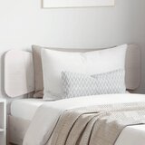 Maison Chic posteljno vzglavje - vzglavna omarica - nočna omarica bela 100 cm trdna borovina, (21706174) | Shoptok.si