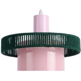 Leitmotiv Temno zelena/rožnata steklena viseča svetilka ø 25 cm Firenze Long – | Shoptok.si