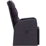  7-dijelni vrtni blagovaonski set s jastucima crni | shoptok.hr