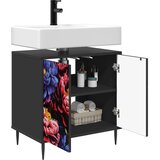  Kupaonski ormar KIEL Crni hrast 60 x 40 x 61 cm | shoptok.hr