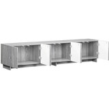  TV stalak 180 x 34,5 x 40 cm Siva Sonoma Konstruirano drvo | shoptok.hr