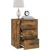  Nočna omarica dimljeni hrast 50x36x60 cm inženirski les, (20731077) | Shoptok.si