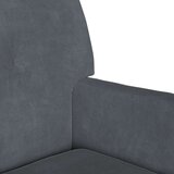  Chesterfield klupa Tamno siva 112 x 65,5 x 75 cm Baršun | Eponuda.ba