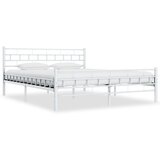 vidaXL Okvir za krevet bijeli metalni 160 x 200 cm Cijene