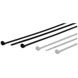 907037-500 T-SK 7-95 kabelska vezica sa čeličnim perom 340 mm 7 mm prozirna s metalnim jezikom 500 St.