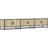 Maison Chic TV omarica - TV stojalo - Televizijska omarica sonoma hrast 210x35x41 cm inženirski les, (21698799) Cene