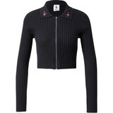 VIERVIER Pletena jopa 'Ashley' roza / črna | Shoptok.si