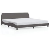  Okvir za krevet Dover sivi 200x200 cm od umjetne kože | shoptok.hr