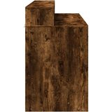 vidaXL Radni stol s LED svjetlima boja hrasta 120x55x91 cm drveni Cijene
