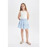 Defacto Girl's Floral Viscose Skirt