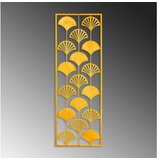 WALLXPERT Zidna dekoracija Ventilator 2, 32 x 90 cm, Zlatne boje | Eponuda.ba