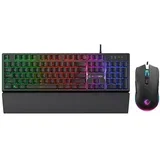tastatura+miš žični set KM-RX7 fortuna V2 crni 42577