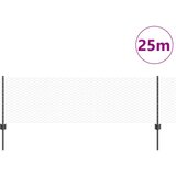  Ograjne stebre 11 kos U-kanal Siva 60 cm Jeklo, Šesterokotna ograja Siva 0.6x25 m Jeklo | Shoptok.si