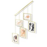 Umbra Metalni viseći okviri u setu 5 kom u zlatnoj boji 70x80 cm Exhibit – | shoptok.hr