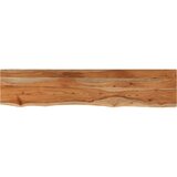  Zidna polica 100x20x3,8 cm pravokutna bagremovo drvo živi rub | shoptok.hr