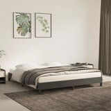 Maison Chic Posteljni okvir - Dvoposteljna postelja - Zakonska postelja brez vzmetnice temno siv 160x200 cm žamet-J4395, (21766656) | Shoptok.si