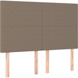  Box spring postelja z vzmetnico taupe 140x190 cm blago, (20896002) | Shoptok.si
