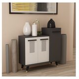 Hanah home asimo anthracite white cipelarnik | ePonuda.com