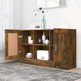  Komoda boja dimljenog hrasta 120x30,5x70 cm konstruirano drvo | Eponuda.ba