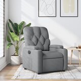  Naslonjač od tkanine svjetlosivi | shoptok.hr