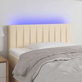  Uzglavlje krem 80 x 5 x 78/88 cm od tkanine | shoptok.hr