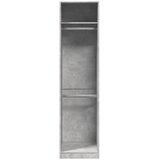  Ormar siva boja betona 50 x 50 x 200 cm od konstruiranog drva | shoptok.hr